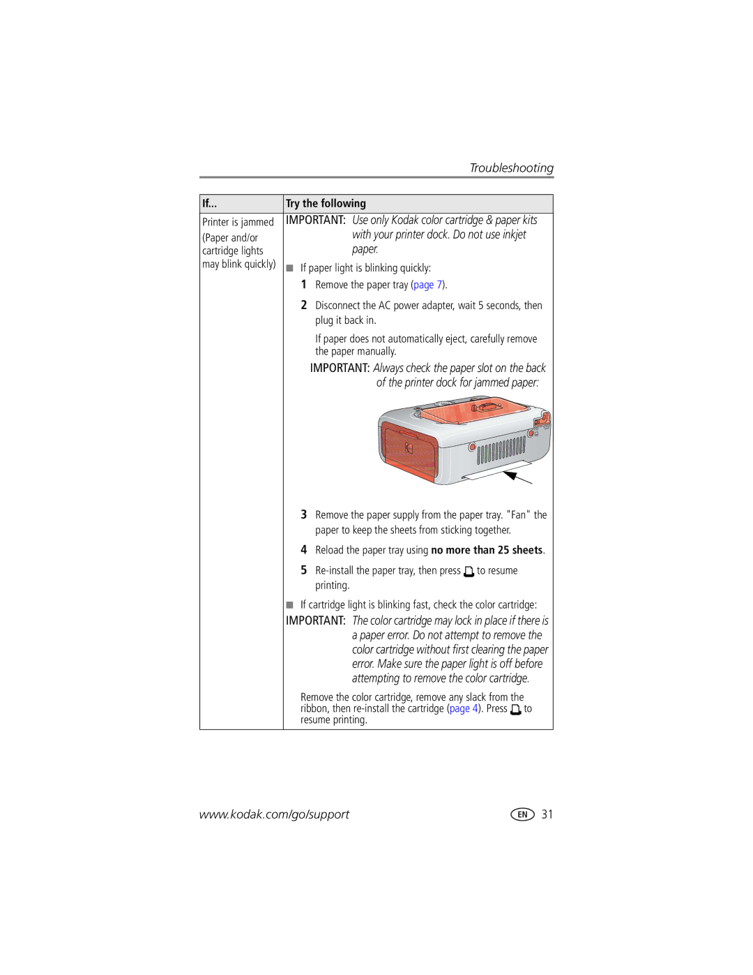 Kodak printer dock manual Try the following 