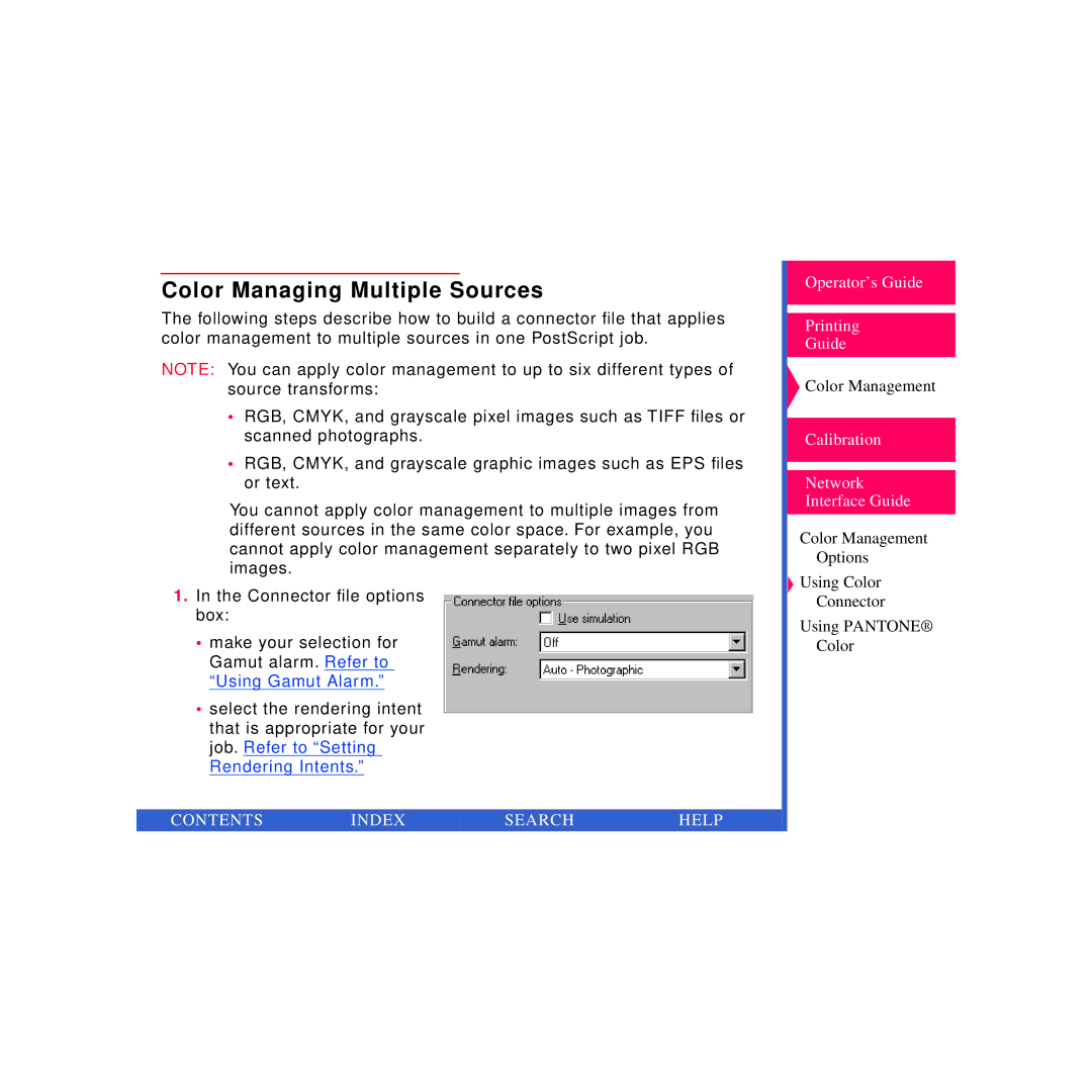 Kodak Printer manual Color Managing Multiple Sources 