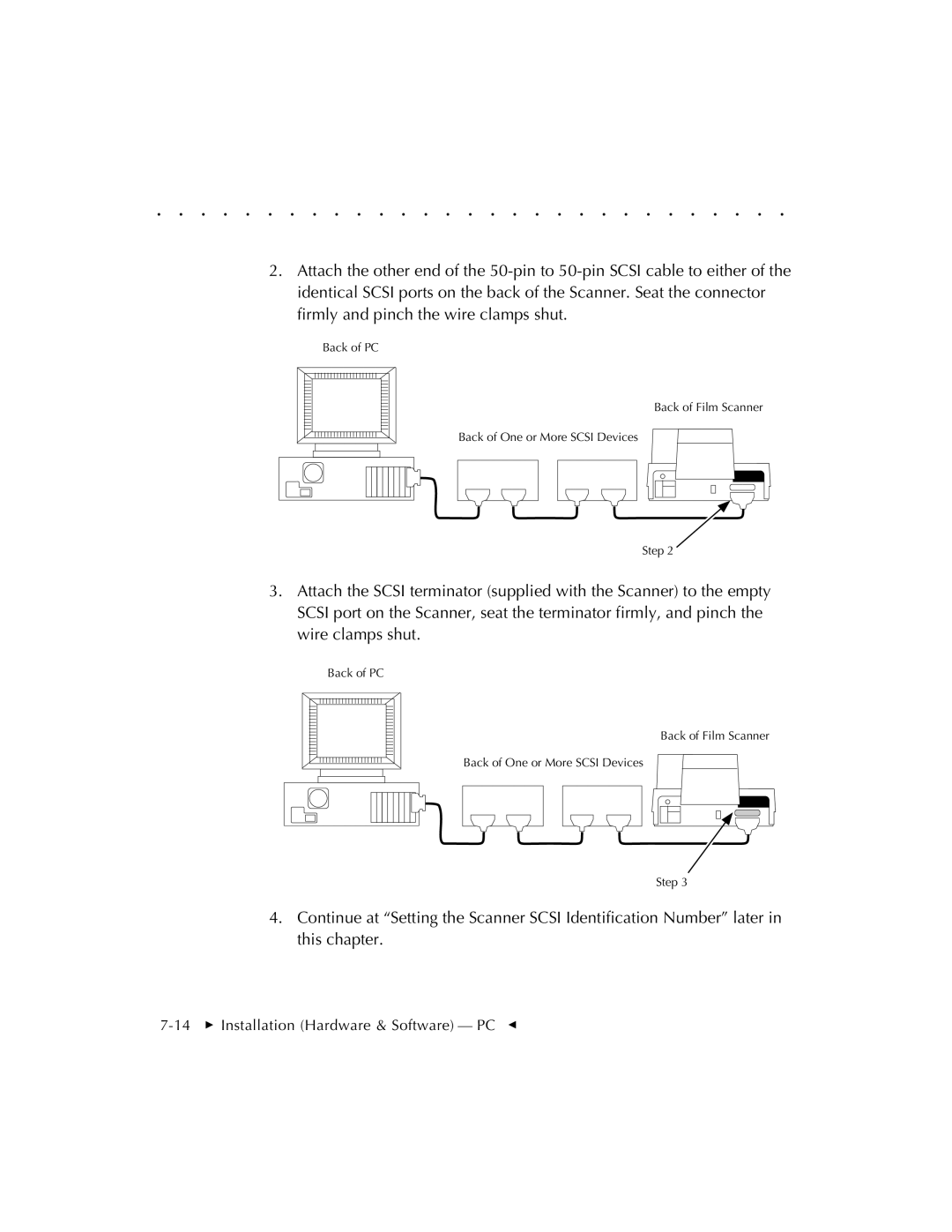 Kodak RFS 3570 user manual 14  Installation Hardware & Software PC G 