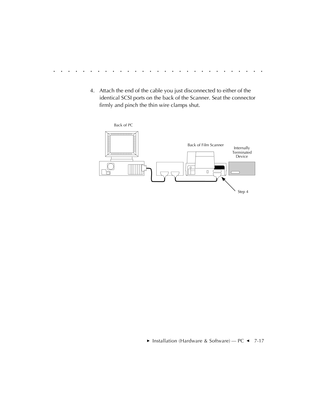 Kodak RFS 3570 user manual  Installation Hardware & Software PC G 