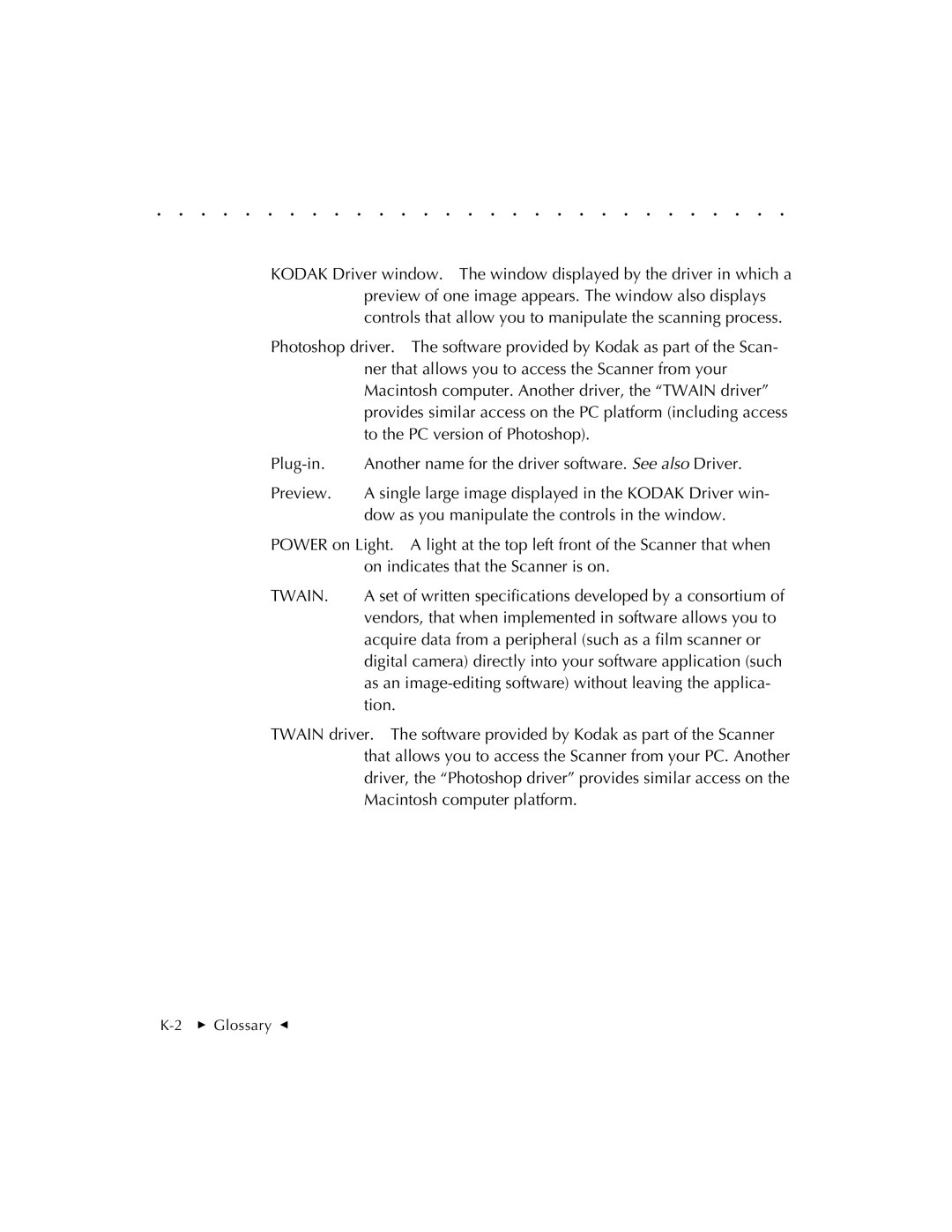 Kodak RFS 3570 user manual Twain 