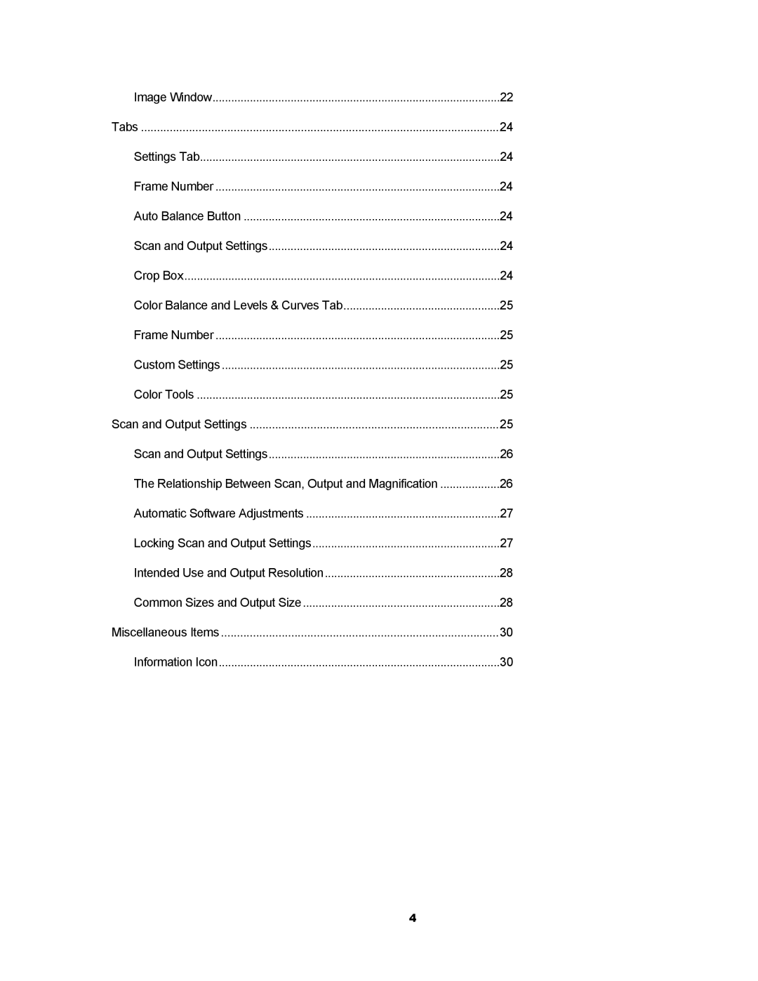 Kodak RFS 3600 user manual 