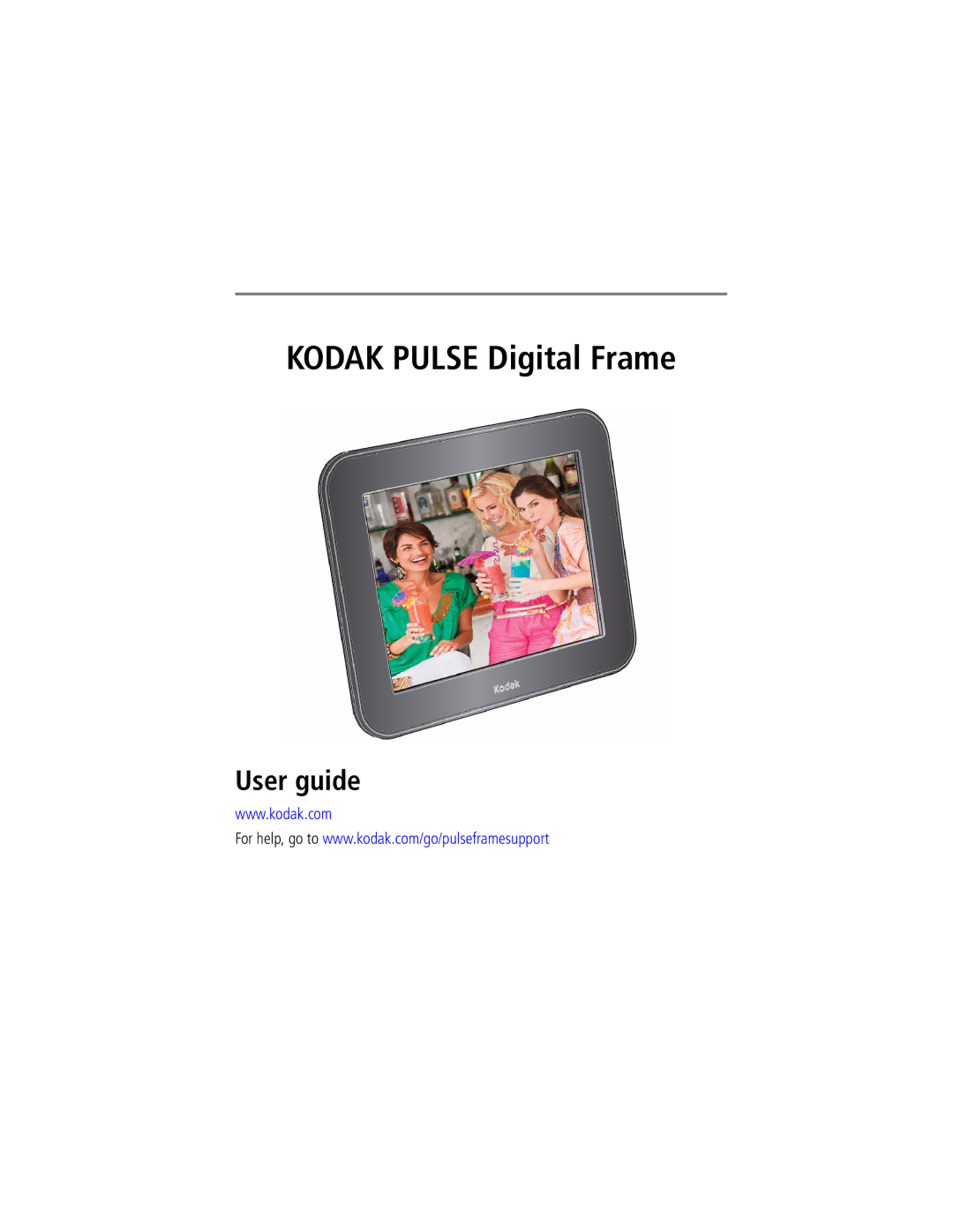 Kodak 4H6784, S710 manual Kodak Pulse Digital Frame 