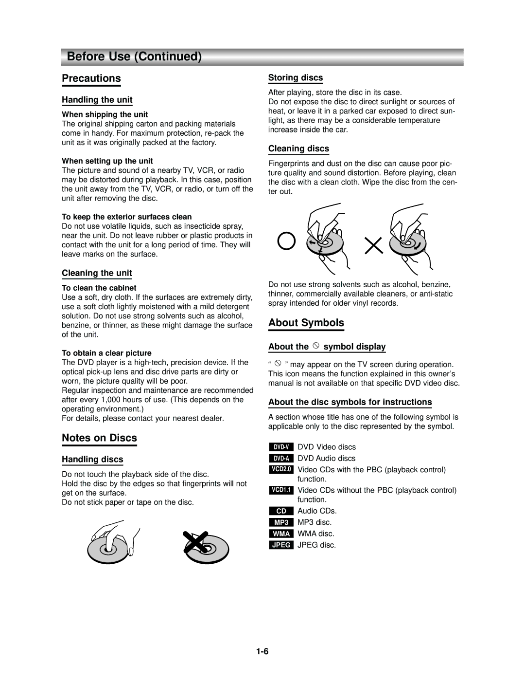 Kodak SD-530ESE owner manual Precautions, About Symbols 