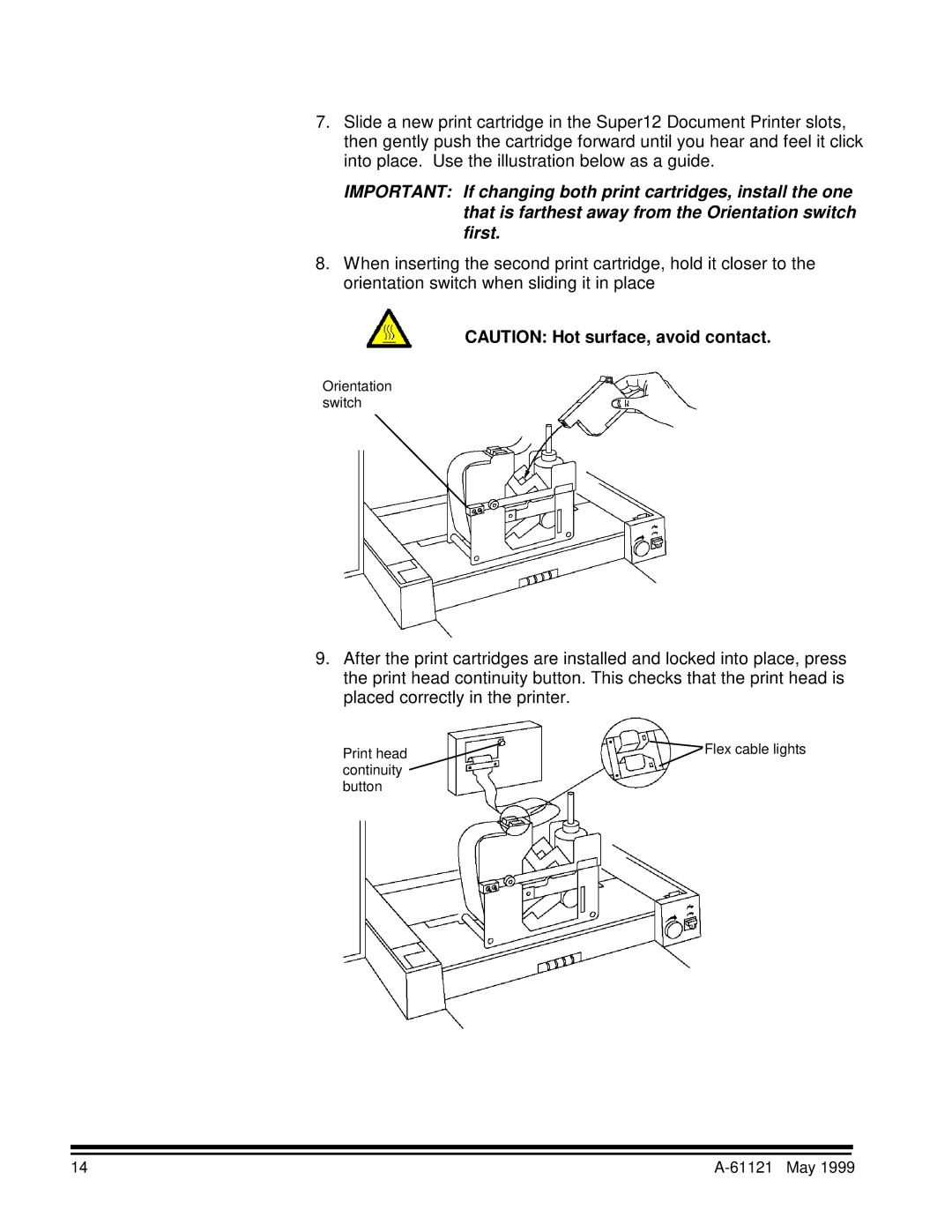 Kodak Series 3 manual Flex cable lights 