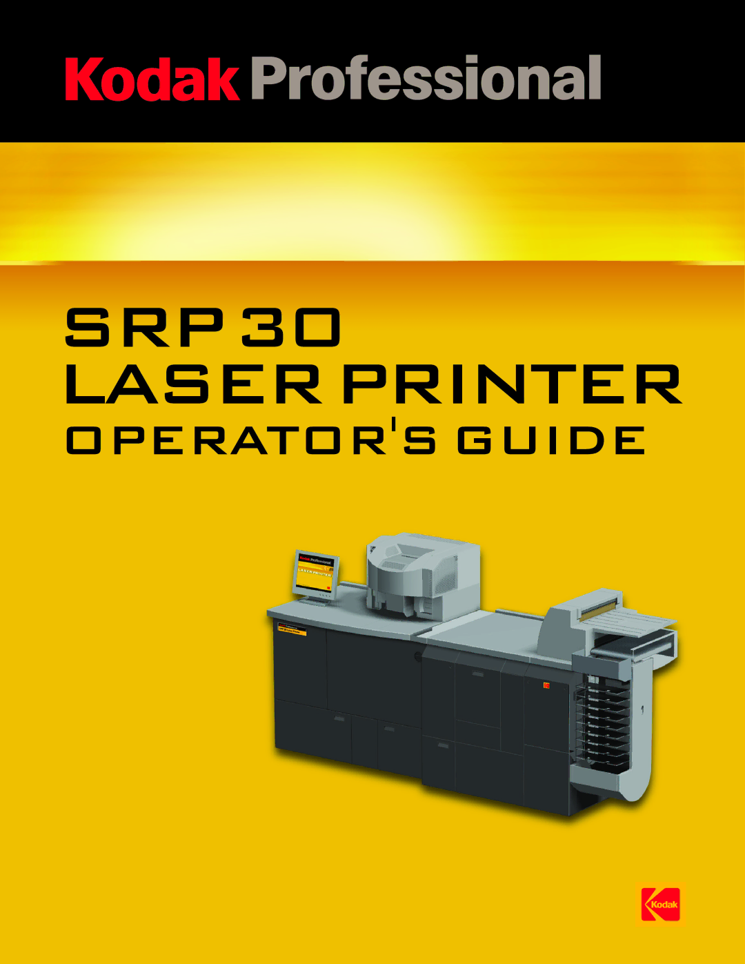 Kodak SRP 30 manual SRP30 Laserprinter 