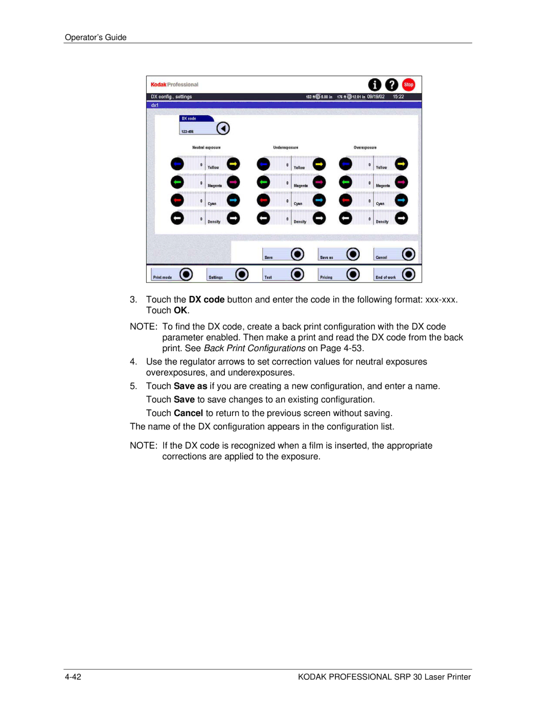 Kodak SRP 30 manual Operator’s Guide 