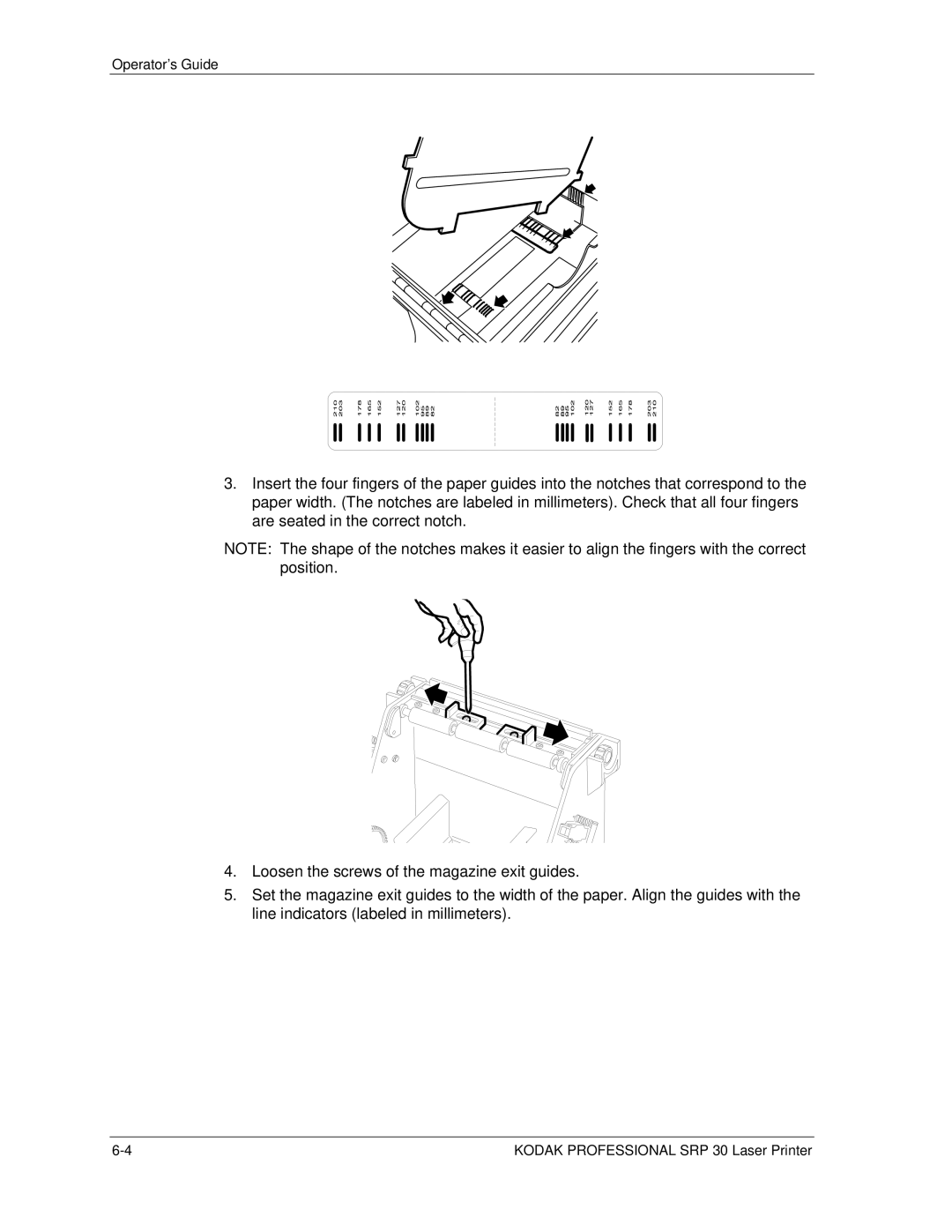 Kodak SRP 30 manual Operator’s Guide 