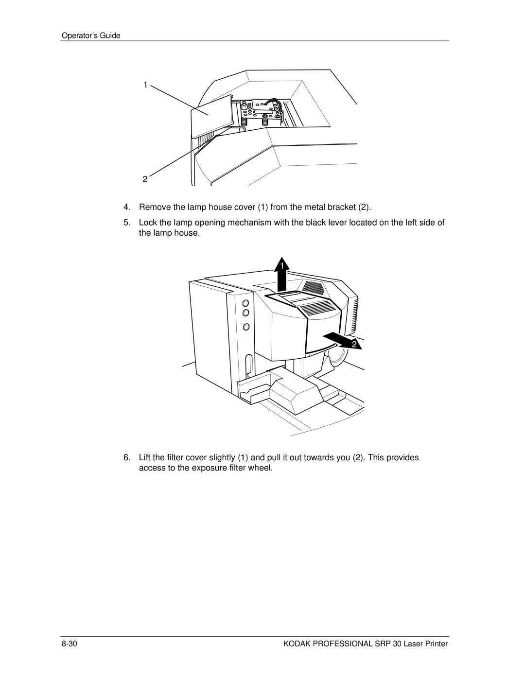 Kodak SRP 30 manual Operator’s Guide 