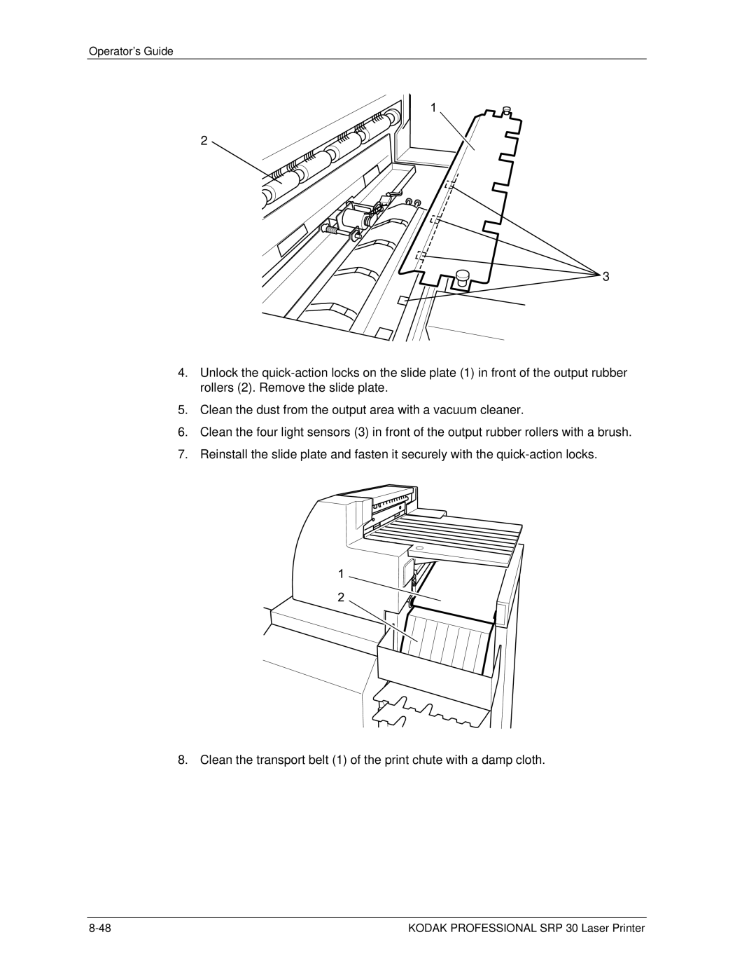 Kodak SRP 30 manual Operator’s Guide 