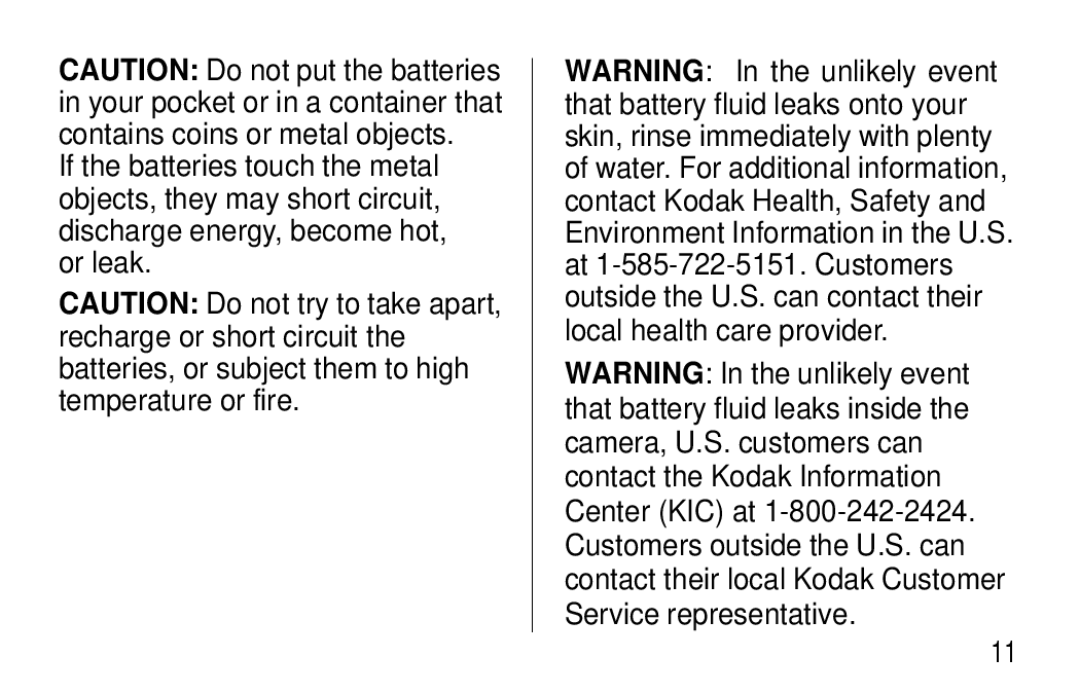 Kodak T20 user manual 