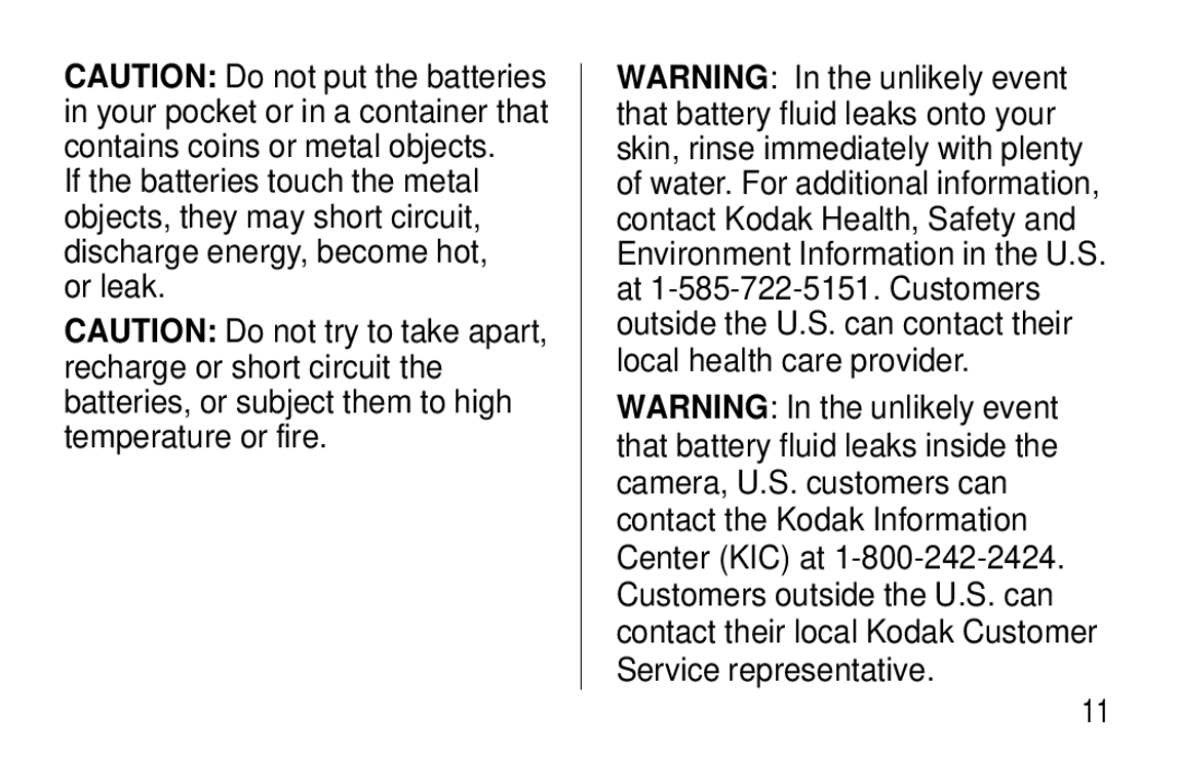 Kodak T30 user manual 