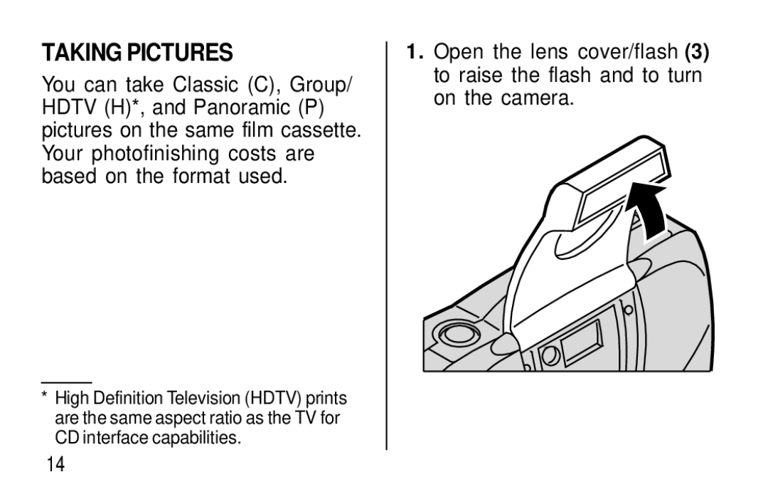 Kodak T60, T50 user manual Taking Pictures 