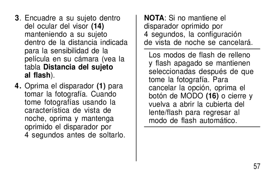 Kodak T50, T60 user manual Al flash 