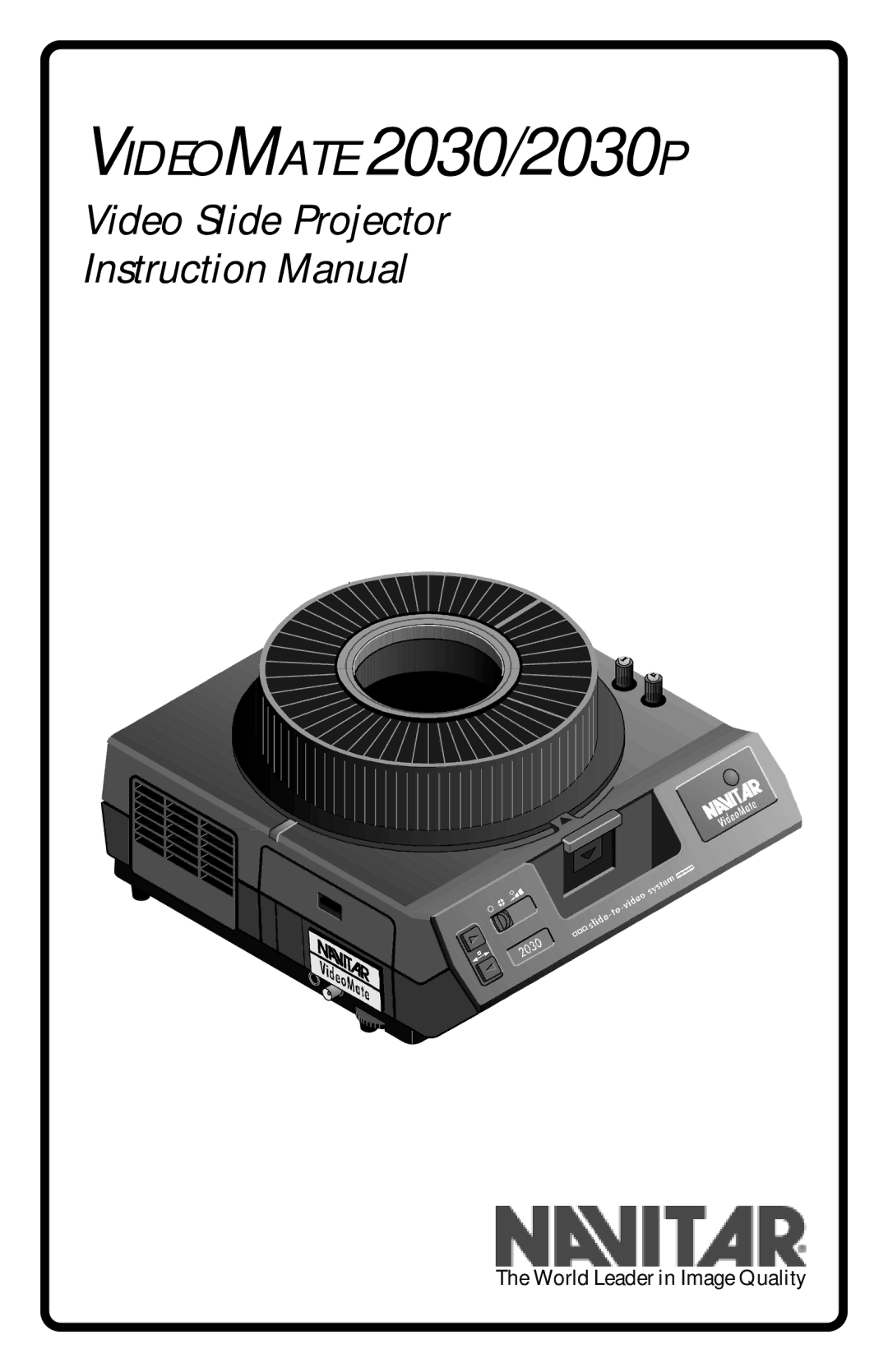 Kodak VIDEOMATE 2030P instruction manual Videomate 2030/2030P 