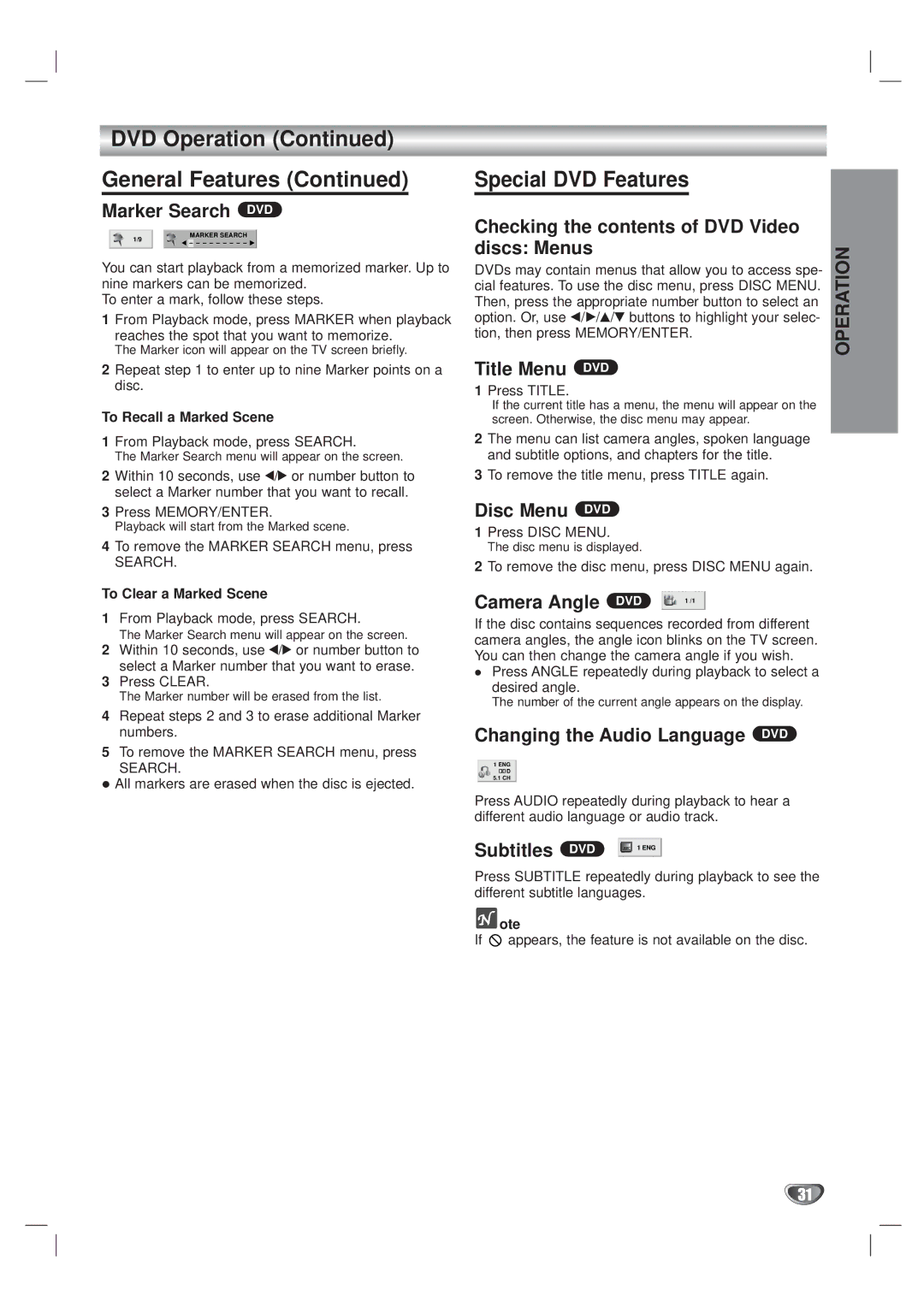 Kodak XBS444 warranty Special DVD Features 