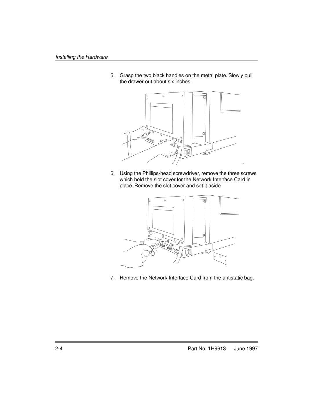 Kodak XLS 8400 setup guide Installing the Hardware 