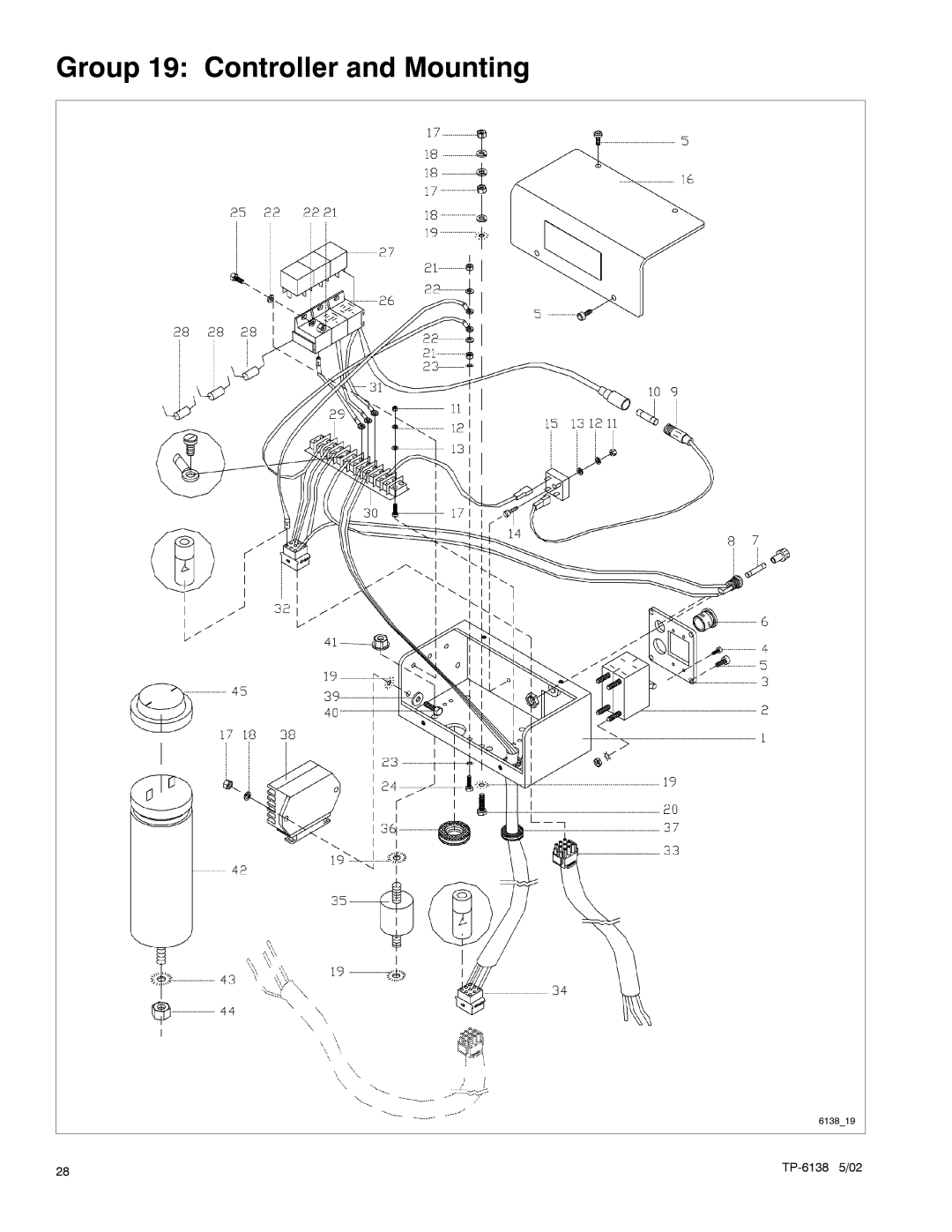 Kohler 4EOZ, 3.5EFOZ manual Group 19 Controller and Mounting 