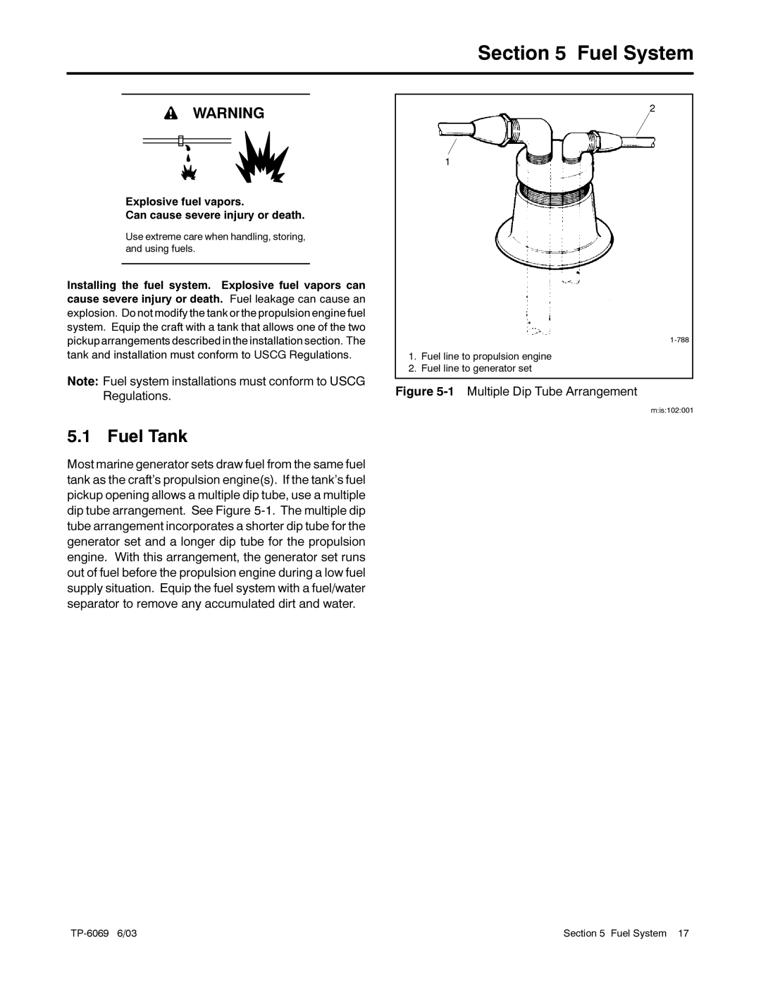 Kohler 3.5EFOZ/4EOZ, 8.5EFOZ, 9EFOZ/10EOZ, 80EFOZ/99EOZ, 6.5EFOZ/8EOZ, 4EFOZ/5EOZ, 40EFOZ/50EOZ manual Fuel System, Fuel Tank 