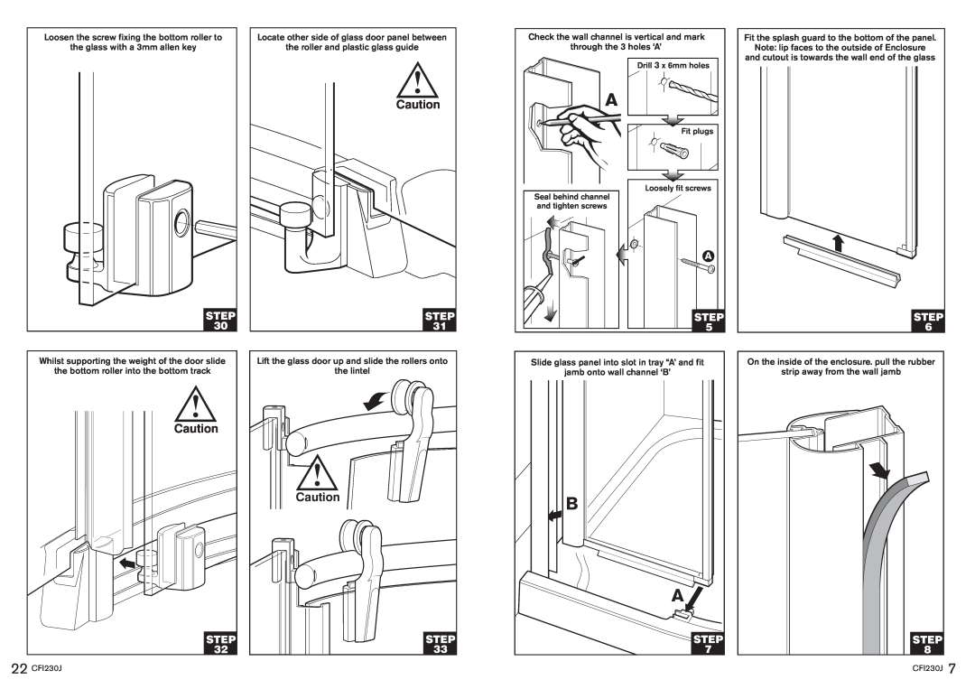 Kohler CFI230J manual Step 
