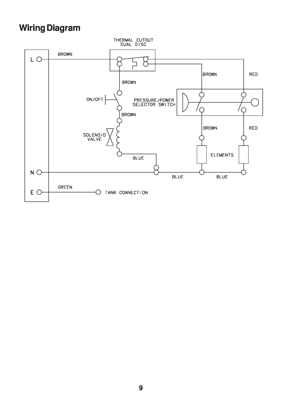 Kohler Electric Shower manual WiringDiagram 
