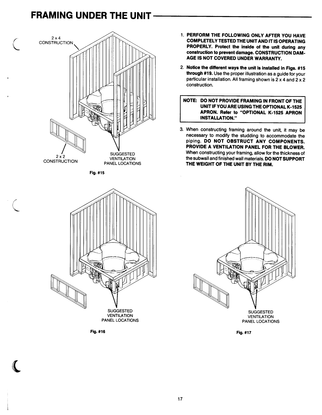 Kohler K-1522-ET manual 