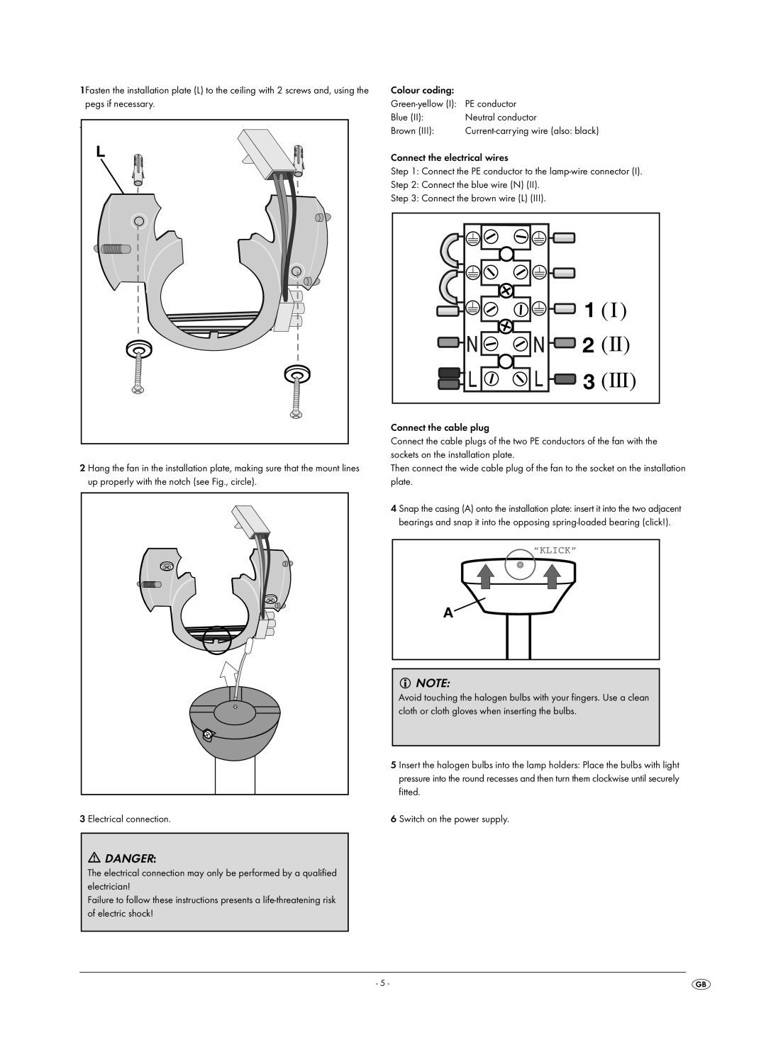 Kompernass KH 1150 manual Iii 