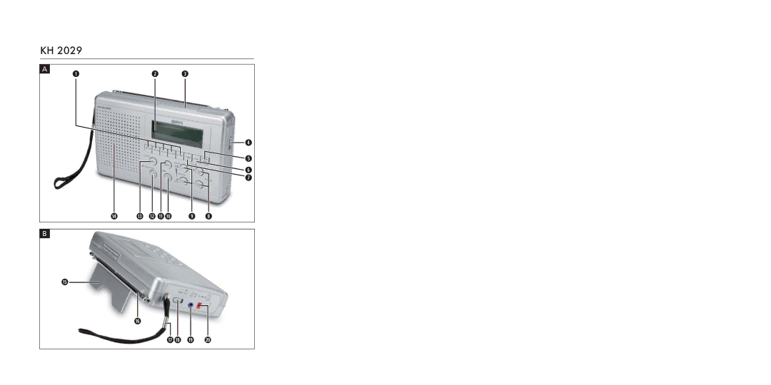 Kompernass KH 2029 manual 