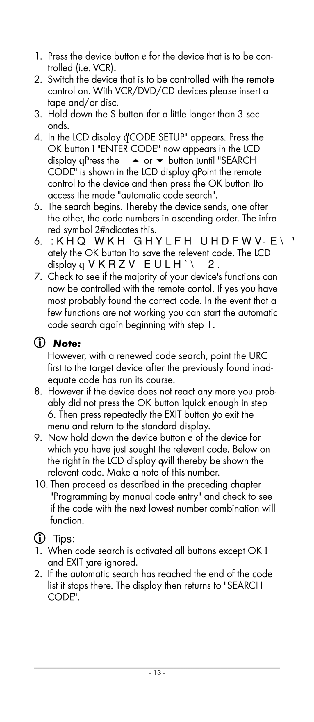 Kompernass KH 2159 manual Tips 