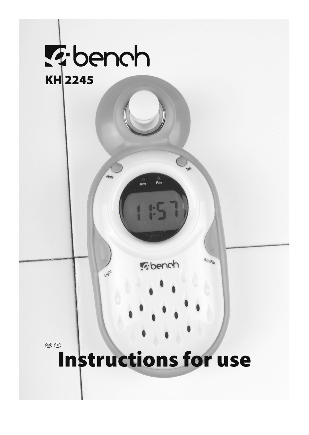 Kompernass KH 2245 manual  Instructions for use 