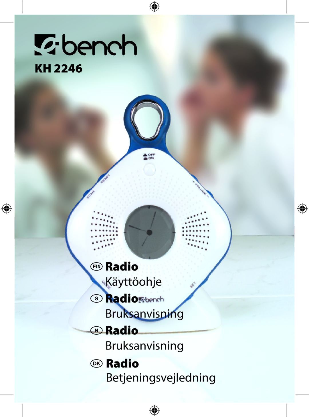 Kompernass KH 2246 manual Radio, Käyttöohje 