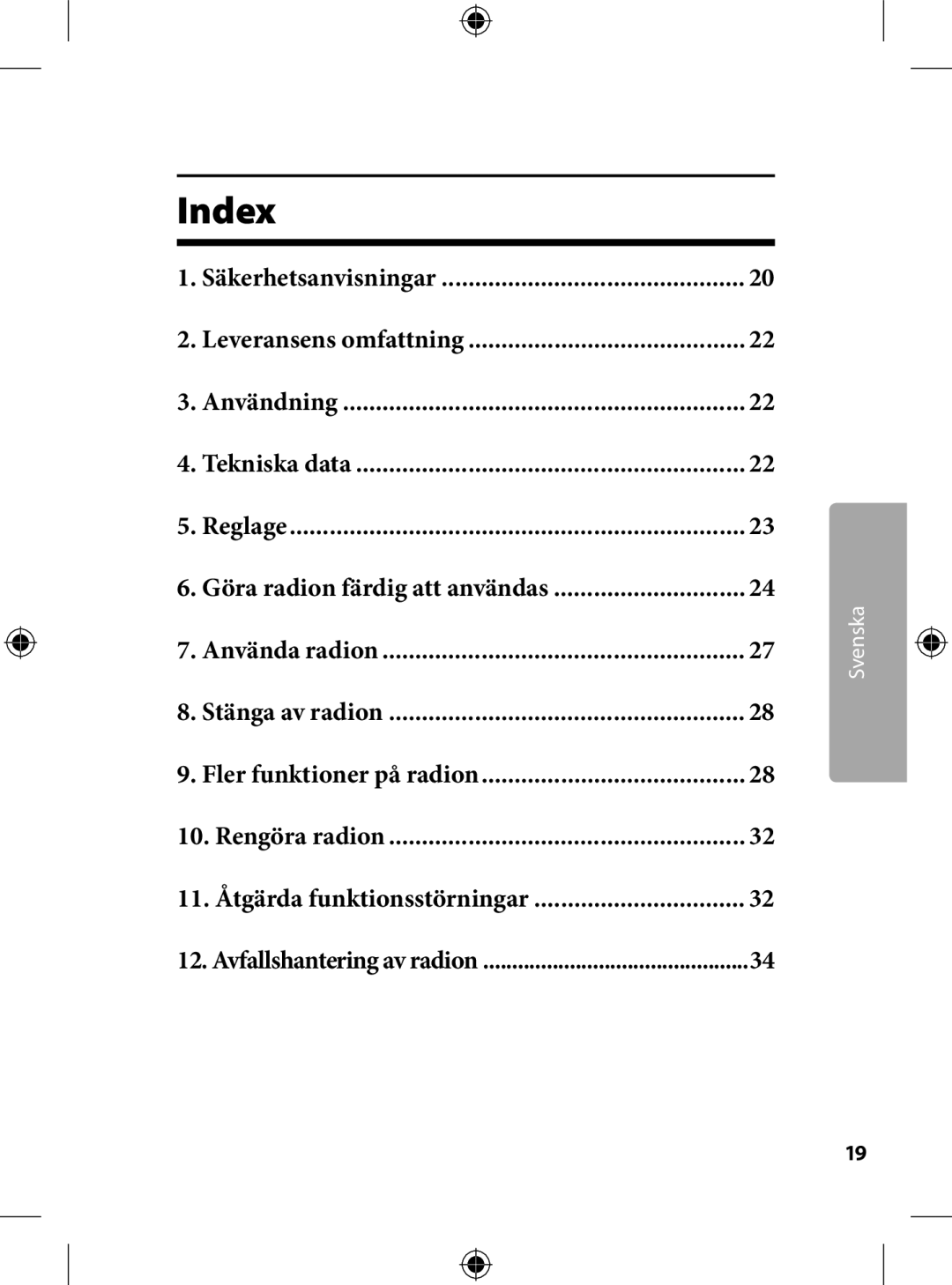 Kompernass KH 2246 manual Svenska 