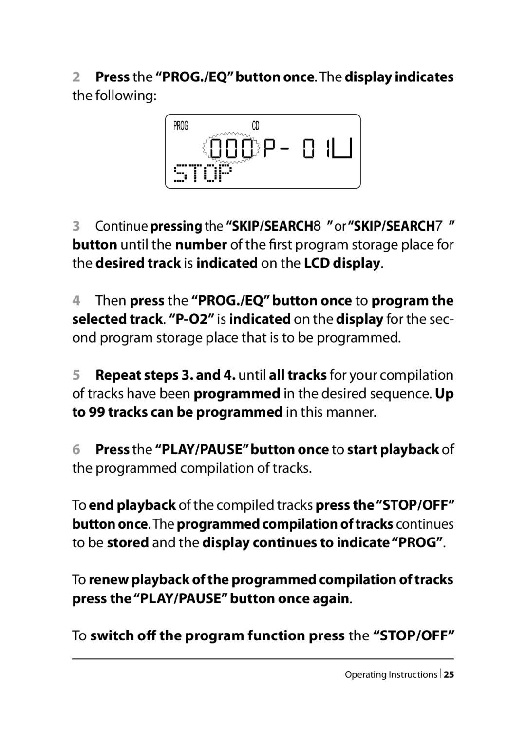 Kompernass KH 2258, KH 2260, KH 2259 operating instructions Operating Instructions  