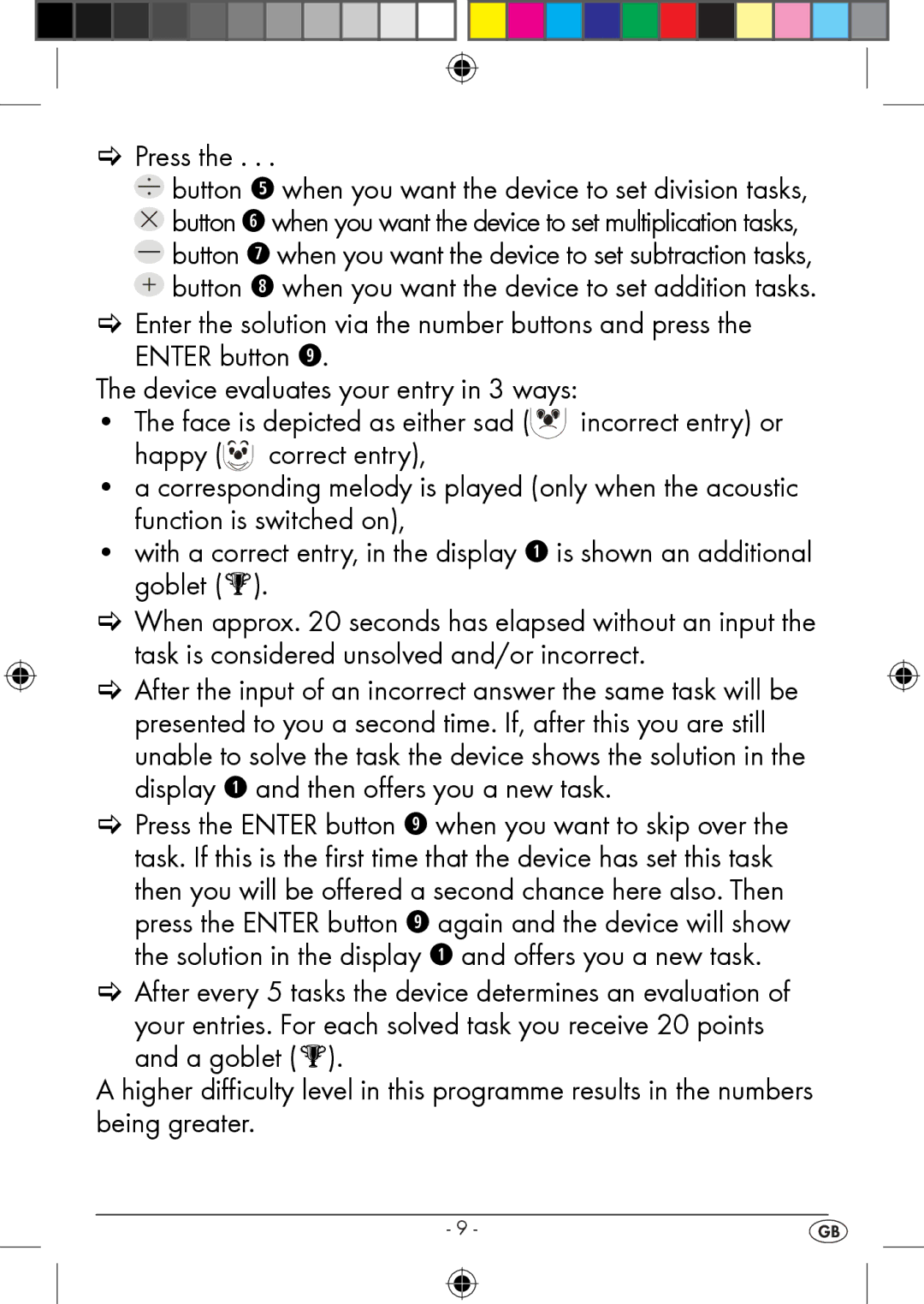 Kompernass KH 2283 instruction manual 