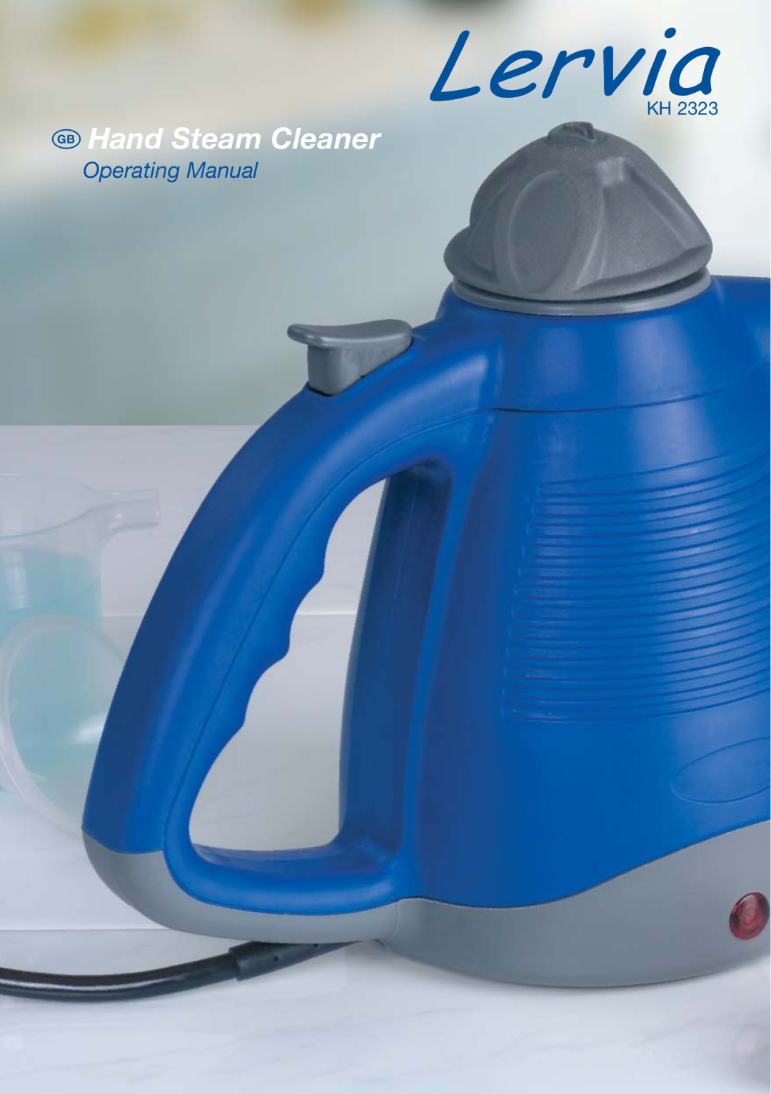 Kompernass KH 2323 manual  Hand Steam Cleaner 