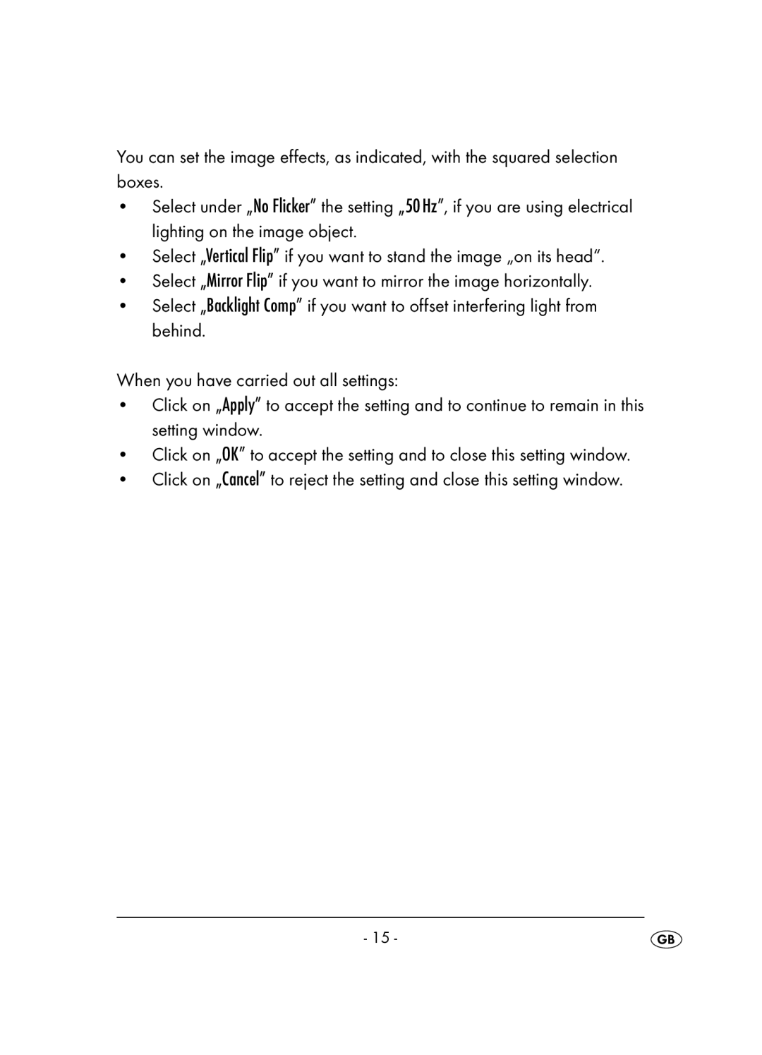 Kompernass KH 2346 operating instructions 