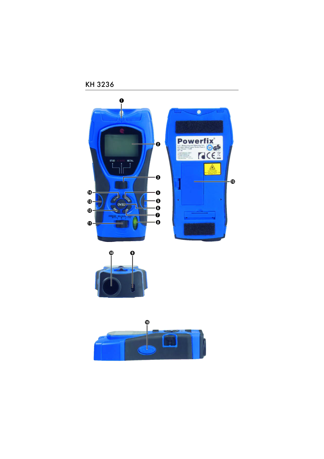 Kompernass KH 3236 manual 