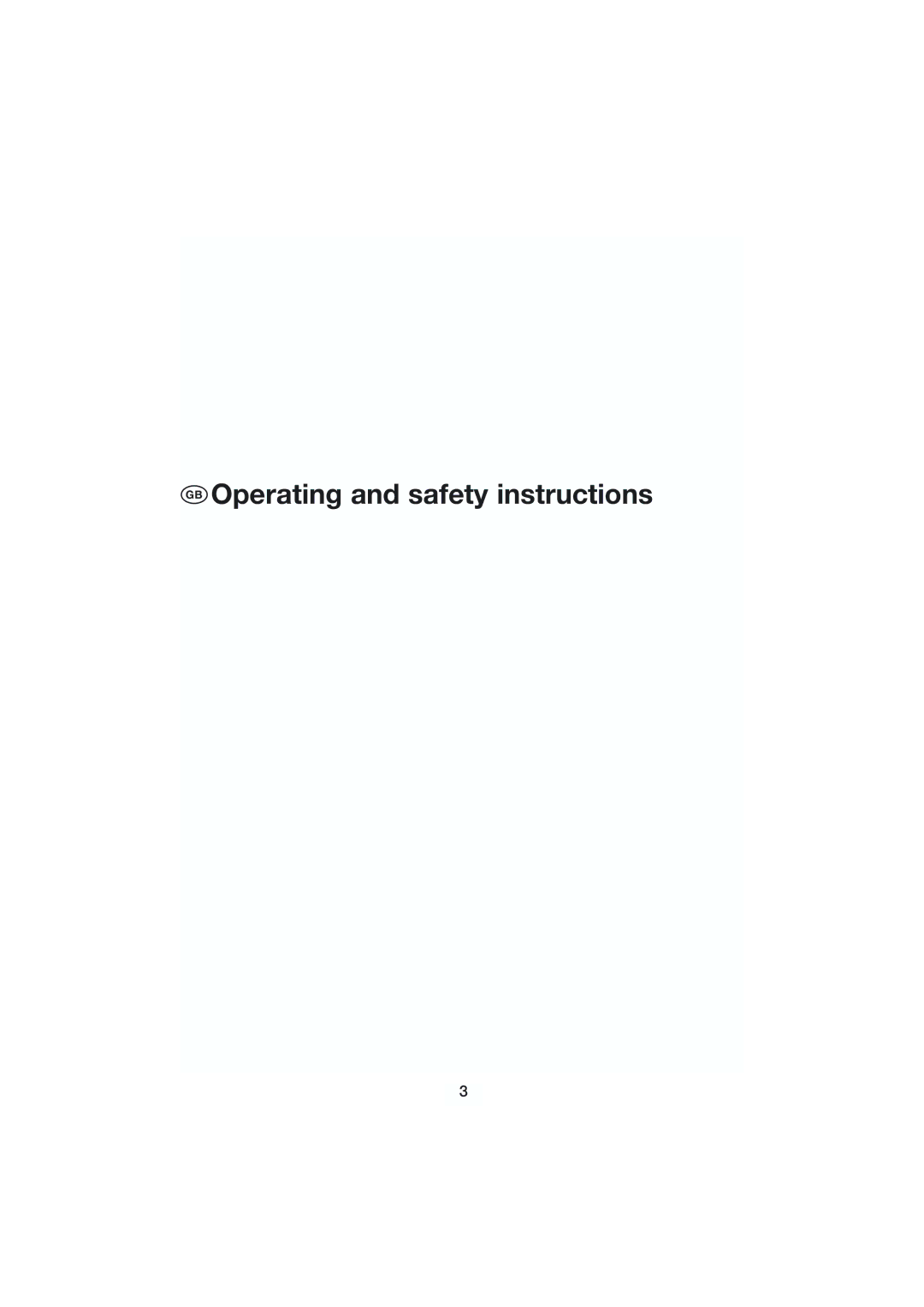 Kompernass KH 5508, KH 5507, KH 5506 manual  Operating and safety instructions 