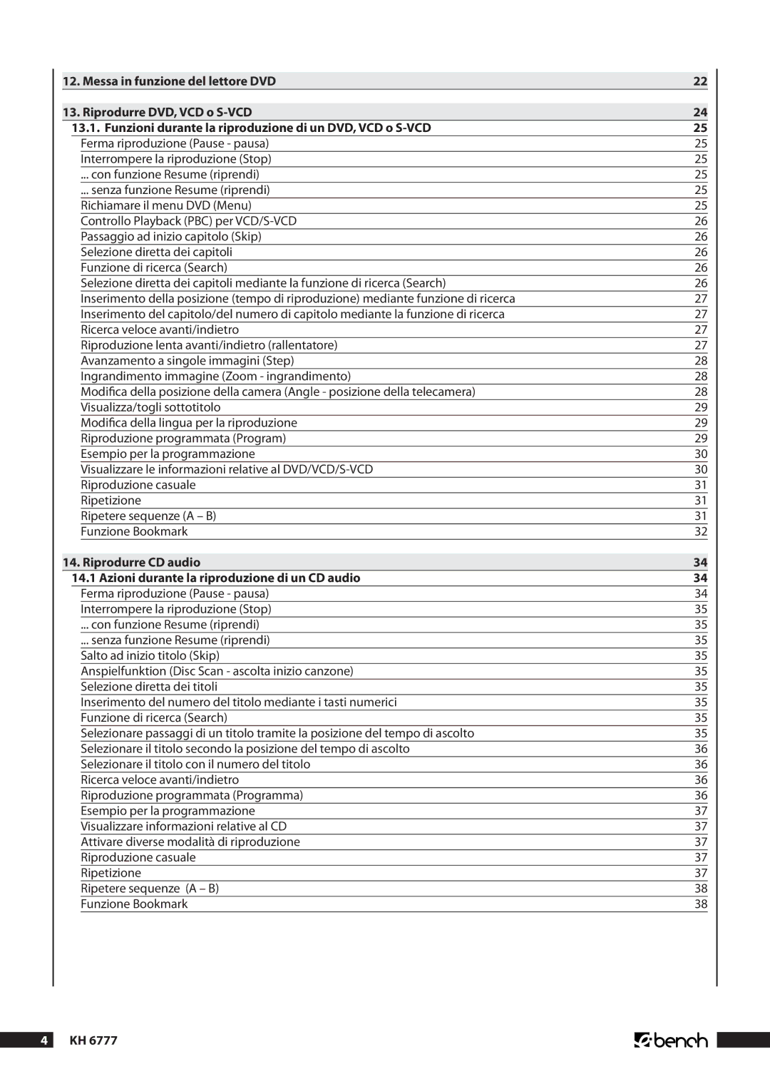 Kompernass KH 6777 manual  Kh 