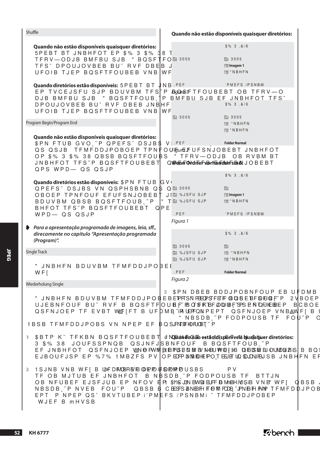 Kompernass KH 6777 manual Imagem actual seleccionada será apresentada uma vez, Para seleccionar um modo de apresentação 