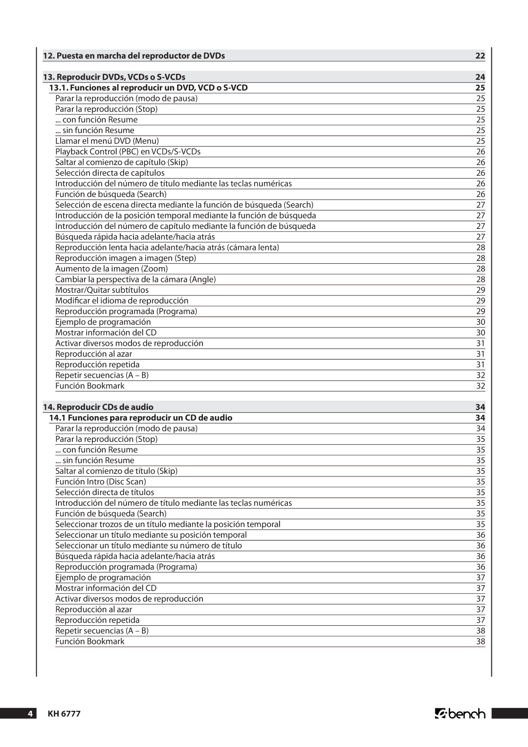 Kompernass KH 6777 manual  Kh 