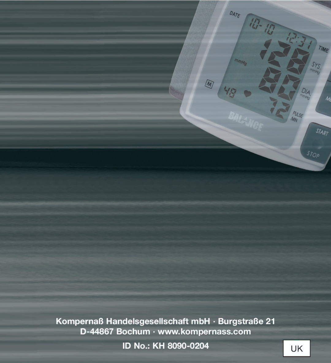 Kompernass KH 8090 operating instructions Kompernaß Handelsgesellschaft mbH · Burgstraße ID No. KH 