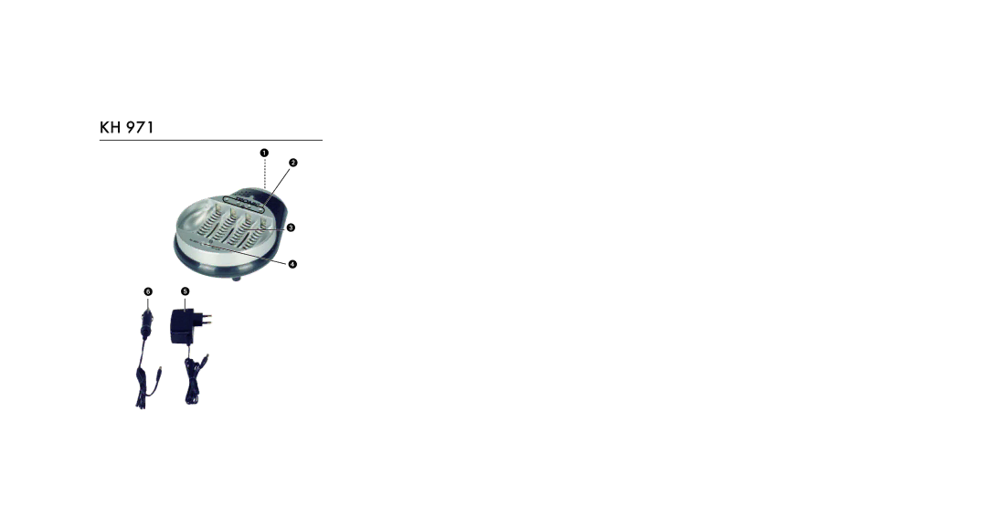 Kompernass KH 971 operating instructions 