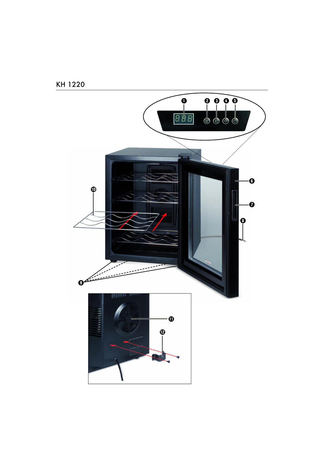 Kompernass KH1220 manual 3 4 