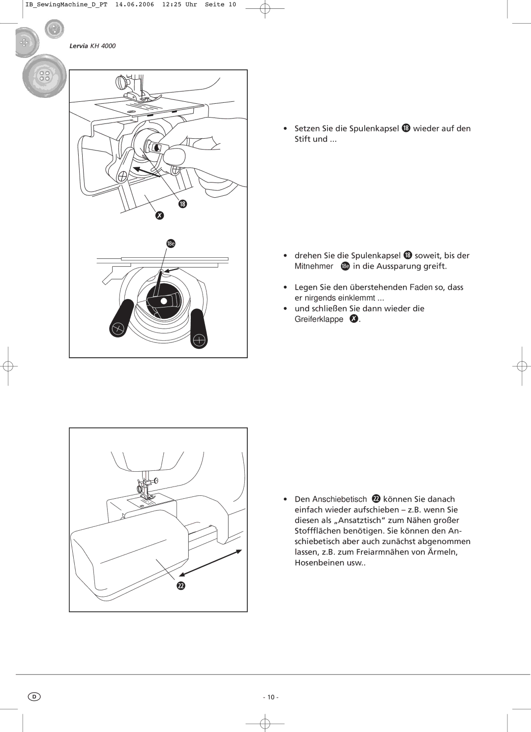 Kompernass KH4000 manual 18e 