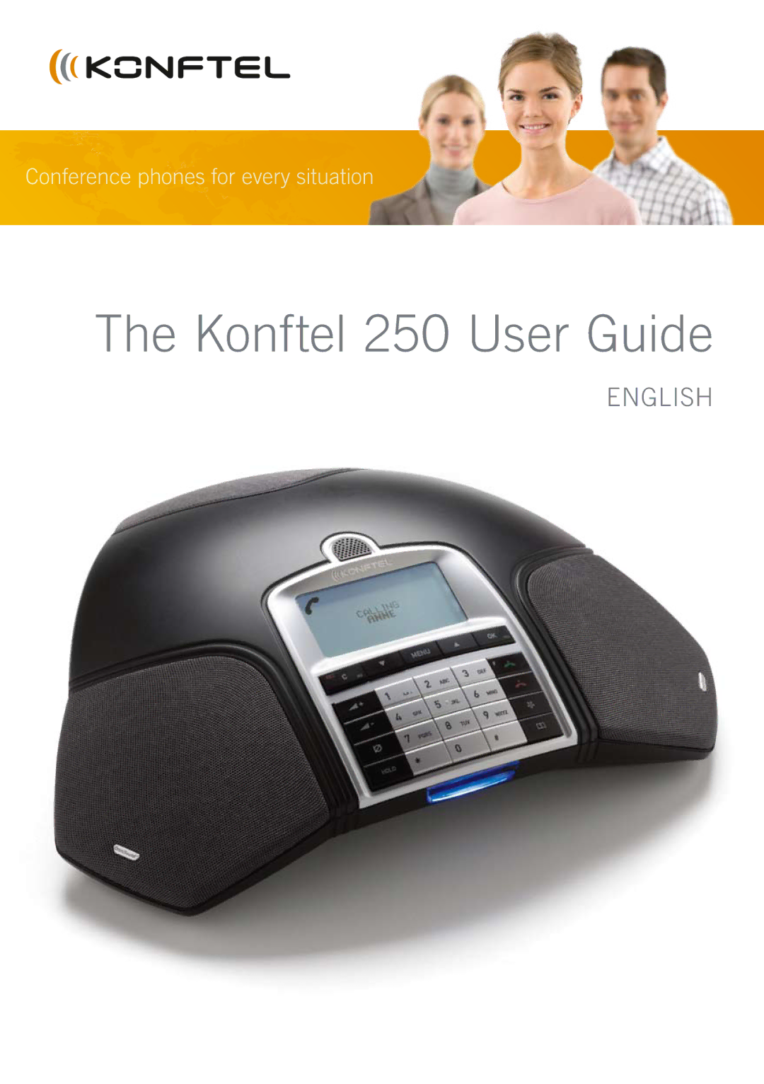 Konftel manual Konftel 250 User Guide 