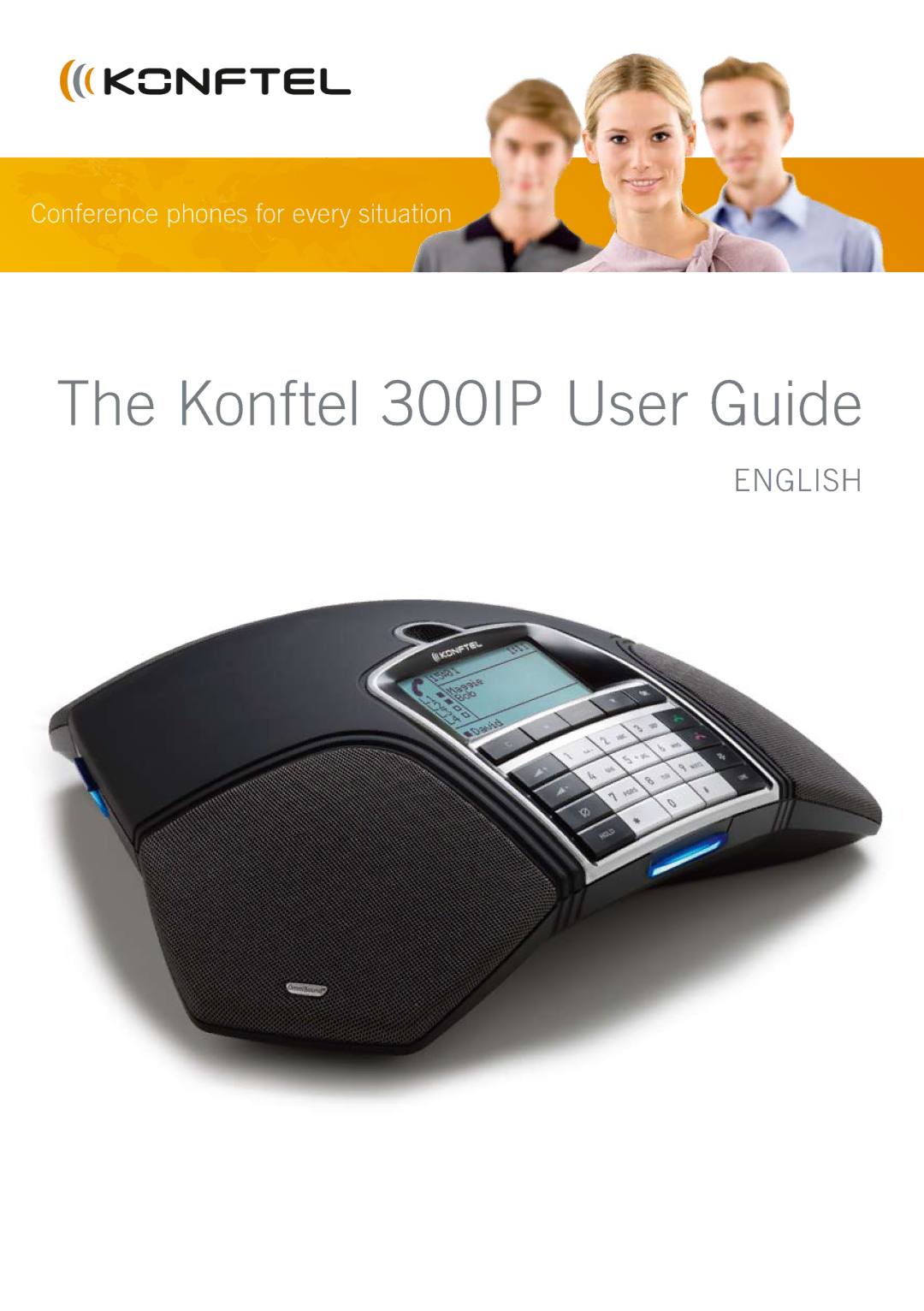 Konftel manual Konftel 300IP User Guide 