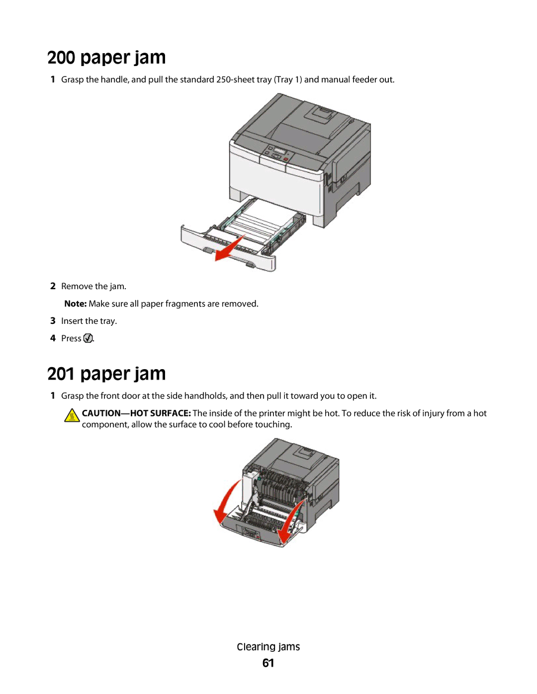 Konftel G510-7276-00 manual Paper jam 