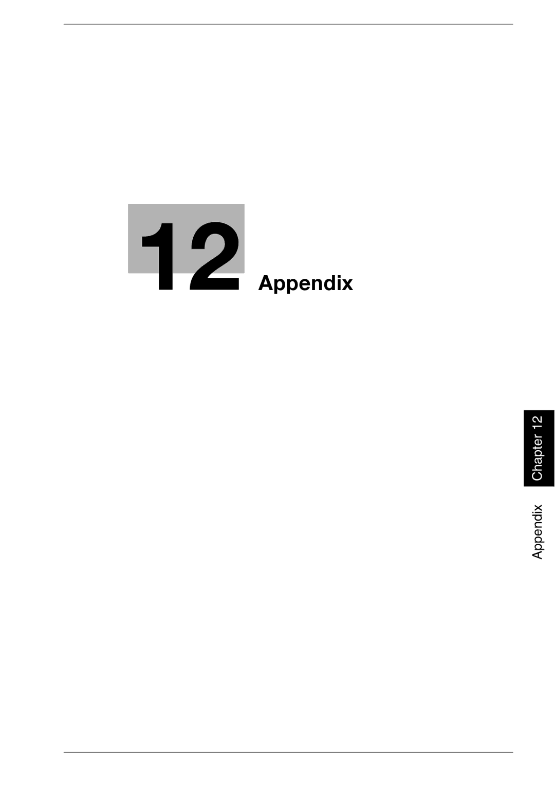 Konica Minolta 1050E appendix Appendix 