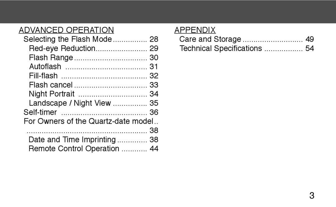 Konica Minolta 130C instruction manual Advanced Operation Appendix 